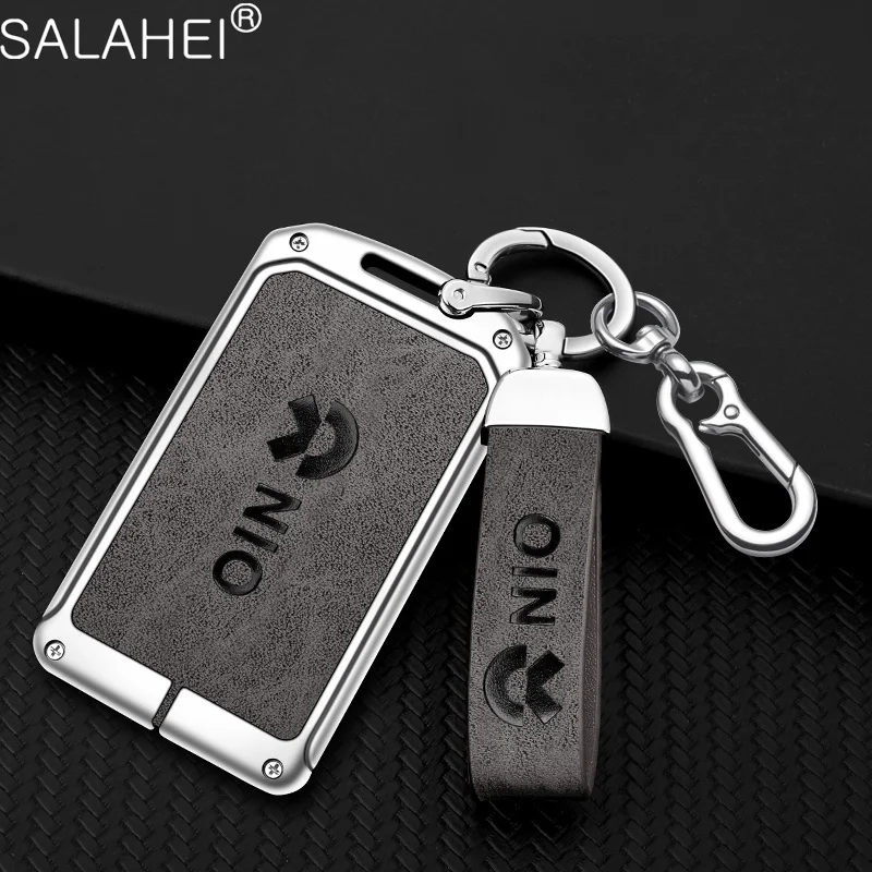 

Zinc Alloy Car Smart Remote Key Case Cover Bag For Wei Lai NIO ET5 ET7 ES7 EC7 ES6 EC6 2019 ES8 2018 Card Keychain Accessories