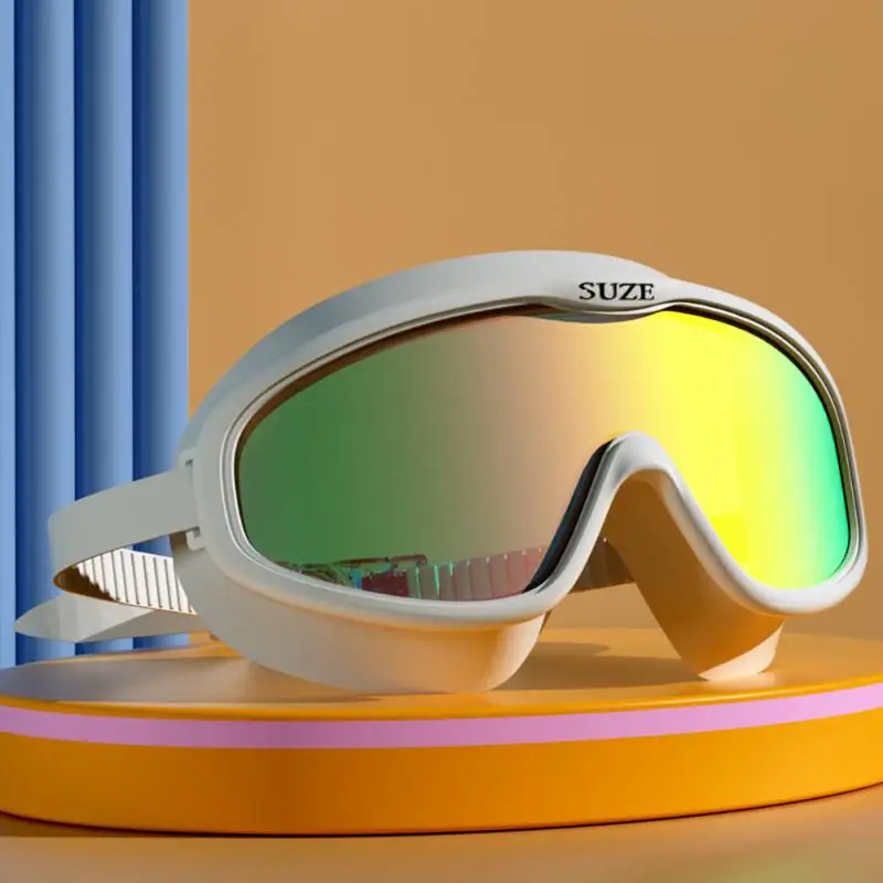 

Swimming Glasses Adult Anti-fog HD Unisex Professional Training Swimming Goggles Large Frame Swimming Goggles Swim Accessories