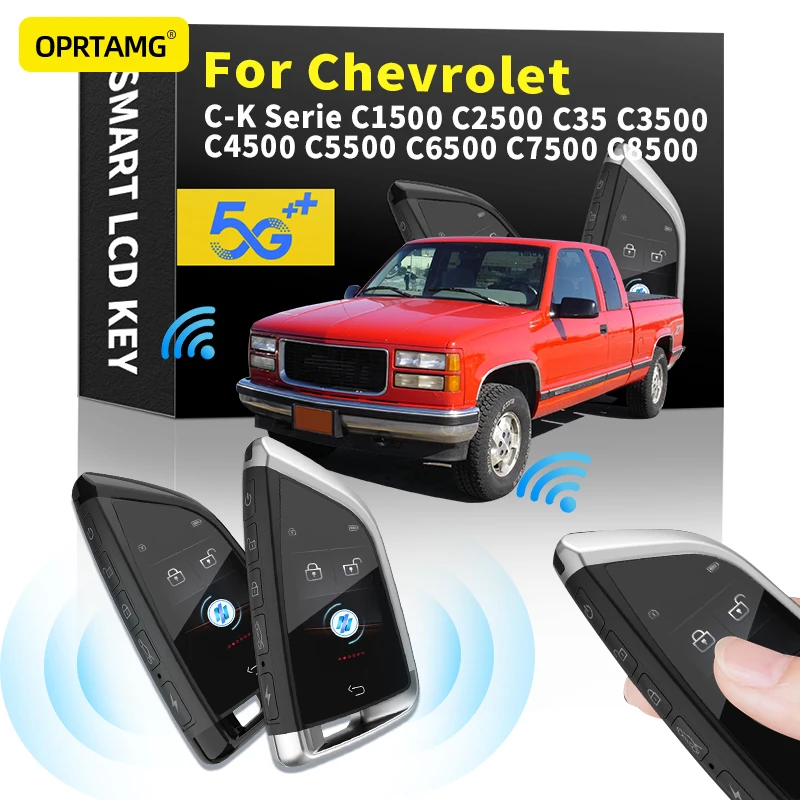 

Smart LCD Key Keychain For C-K Serie C1500 C2500 C35 C3500 C4500 C5500 C6500 C7500 C8500 2000-2017 2018 2019 2020 2021 2022