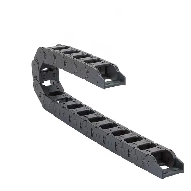 

1m Transmission Chains Semi-enclosed 7/10/15/20/25/ Plastic Towline Nylon Cable Drag Chain Wire Carrier For Cnc Route