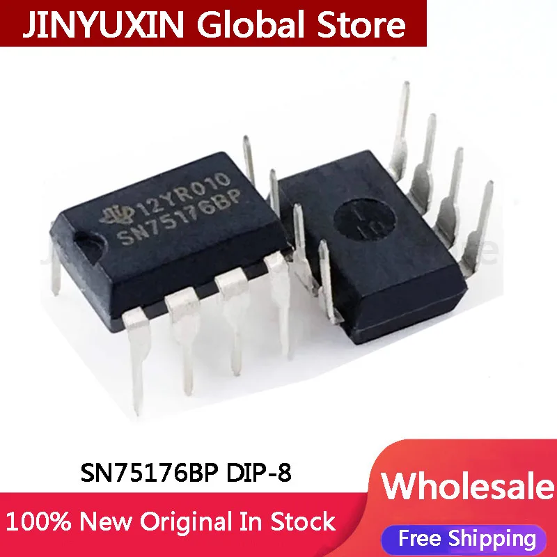 10-100 шт. SN75176BP SN75176 75176 DIP8 в наличии оптом