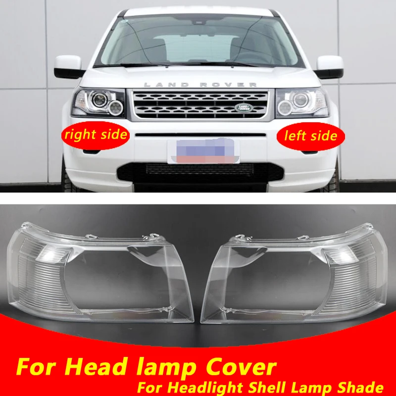 

Use For Land Rover Freelander 2 2007-2015 Transparent Headlamp Cover Lamp Shade Front Headlight Shell Lampshade Lens shell