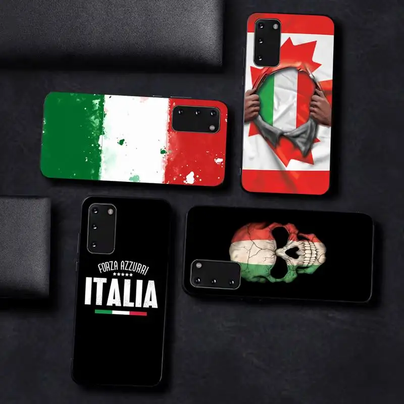 

Italy Flag Phone Case For Samsung Galaxy S 20lite S21 S21ULTRA s20 s20plus S21plus 20UlTRA