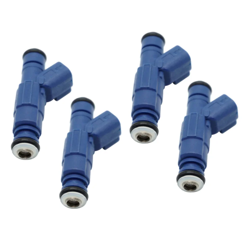 4x 0280156127 Топливная форсунка для Audi Ford Mustang 4.6L V8 03-04 BMW Mitsubishi Dodge Chrysler 2R3V-B5A 822-11174