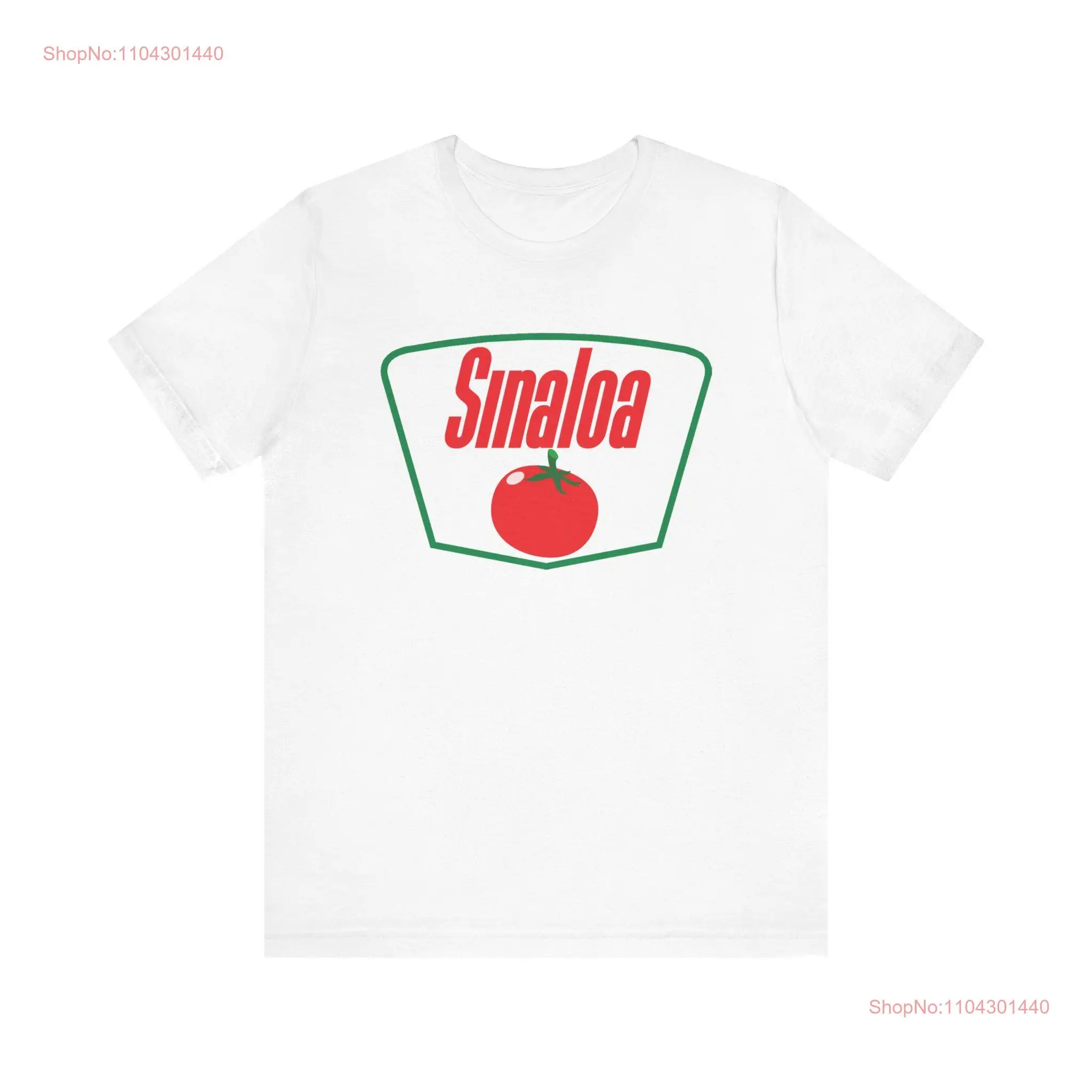 Мужская футболка Sinaloa с длинными или короткими рукавами