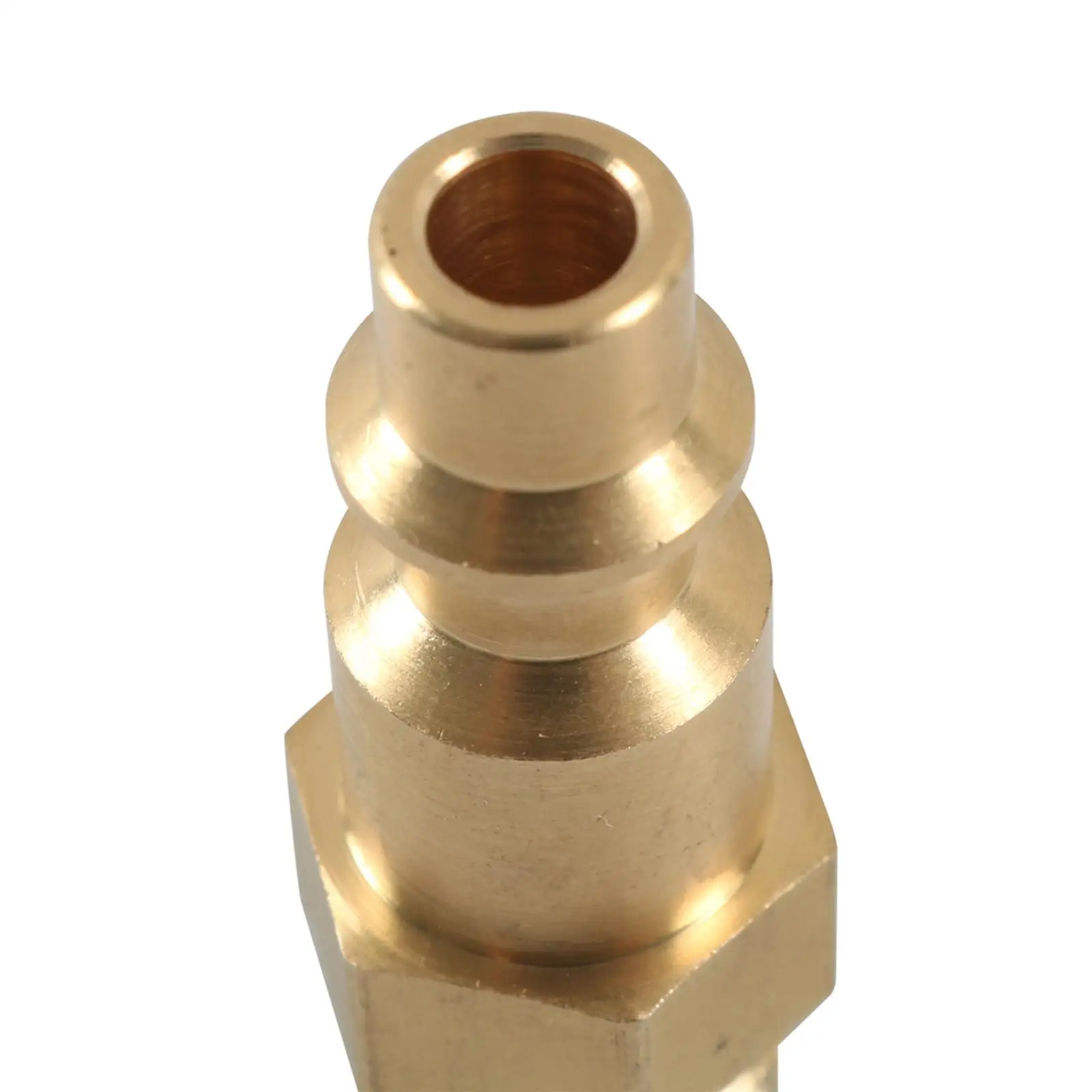 Латунный адаптер для автофургона быстроразъемный разъем 1/4 дюйма легко выдувать