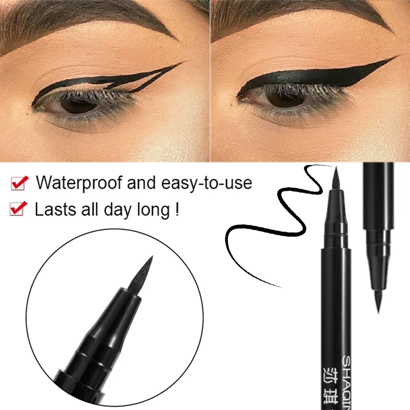 

Smooth Matte Liquid Eyeliner Pencil Makeup Waterproof Quick-dry Eye Liner Long Lasting Anti Smudge Eyeliner Pen Eyes Cosmetics
