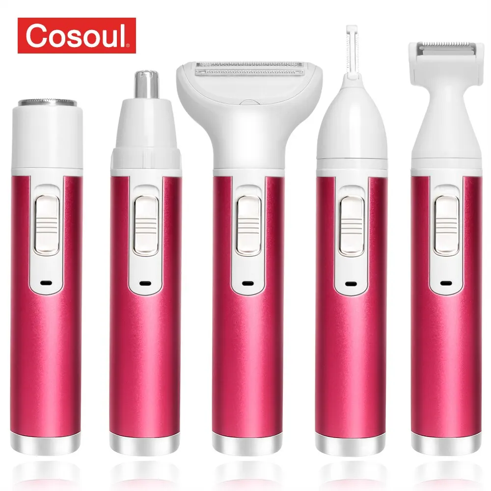 5 in 1 Body Hair Removal Epilator Armpit Hair Bikini Hair Le