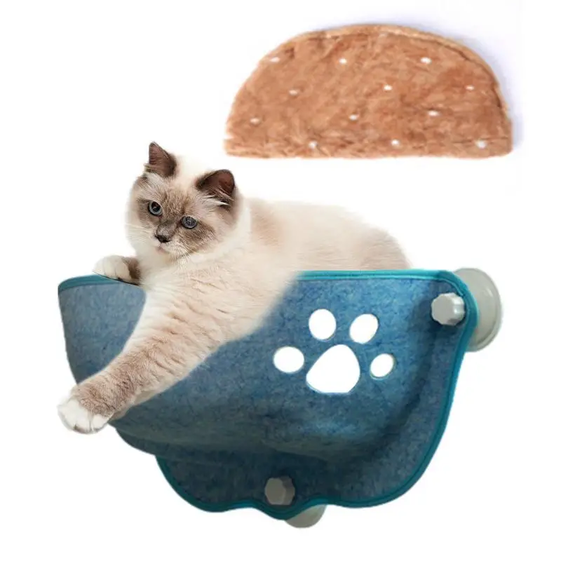 

Indoor Cat Window Hammock Sunny Window Seat Nest Cat Window Hammock With Cushion Pet Kitty Hanging Sleeping Bed