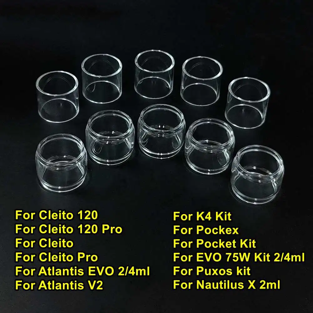 

Сменное стекло для Cleito /120 /Pro /K4 /Atlantis EVO 75 Вт/Atlantis V2 /Puxos /Pockex/Карманная стеклянная трубка Акварельная стеклянная посуда