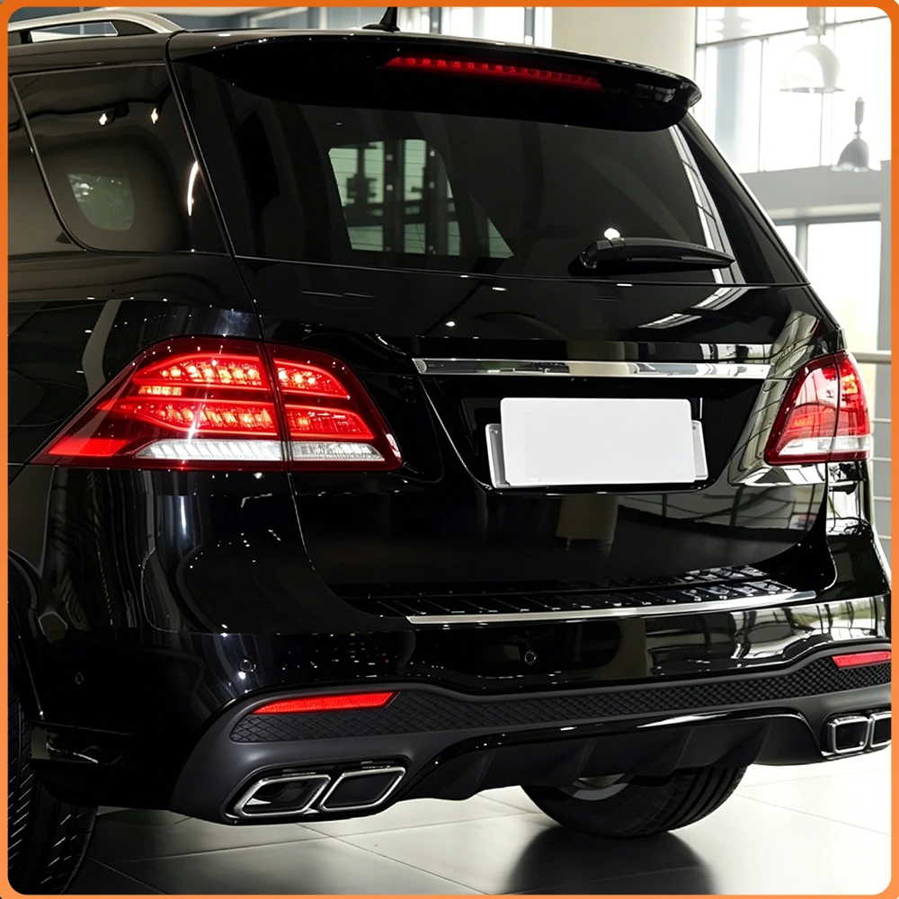Для Mercedes ML166 W164 300 320 350 400 2012-2015: Обновленные задние фонари в стиле GLE (2016-2018), комплект аксессуаров для сборки задних фонарей автомобиля (art.: 3920da7de241a) - 3920da7de241a