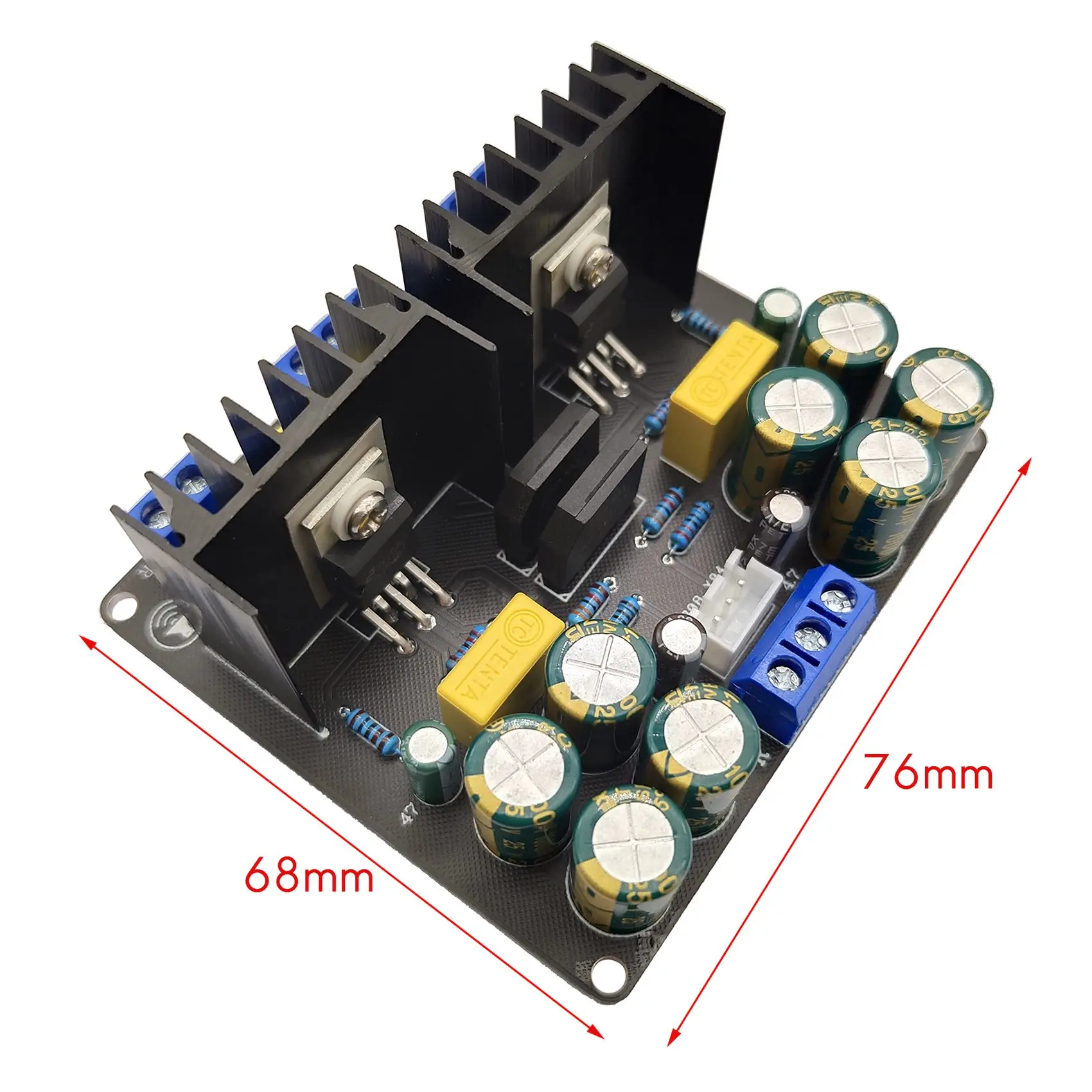 

LM1875 Power Amplifier Board Dual Channel 2.0 Stereo Pure Power Amplifier Board DIY Speaker High Power Module