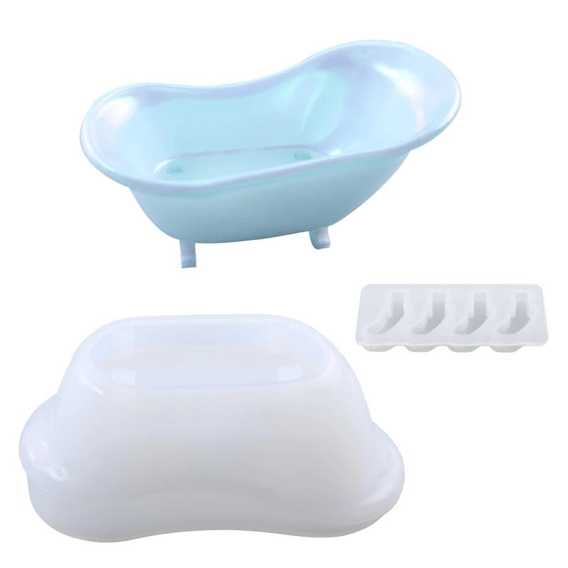

Tray Resin Casting Mold Suitable for Diy Jewelry Dish Holder Soap Storage Box Drop shipping