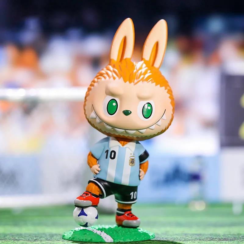 

Blind Box Labubu Argentina Lab Football Cloth Toys Children's Day Gift Confirm The Design Home Decor Kawaii Accessorie Girl Gift