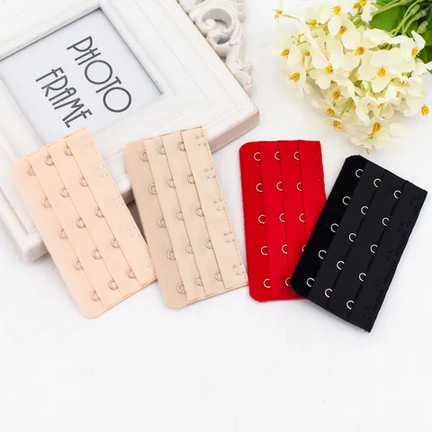 1Pc Womens Adjustable Extension Bra Extender Bra Hook Extenders Intimates Bra Accessories Buckle Strap Extension 5 Hooks