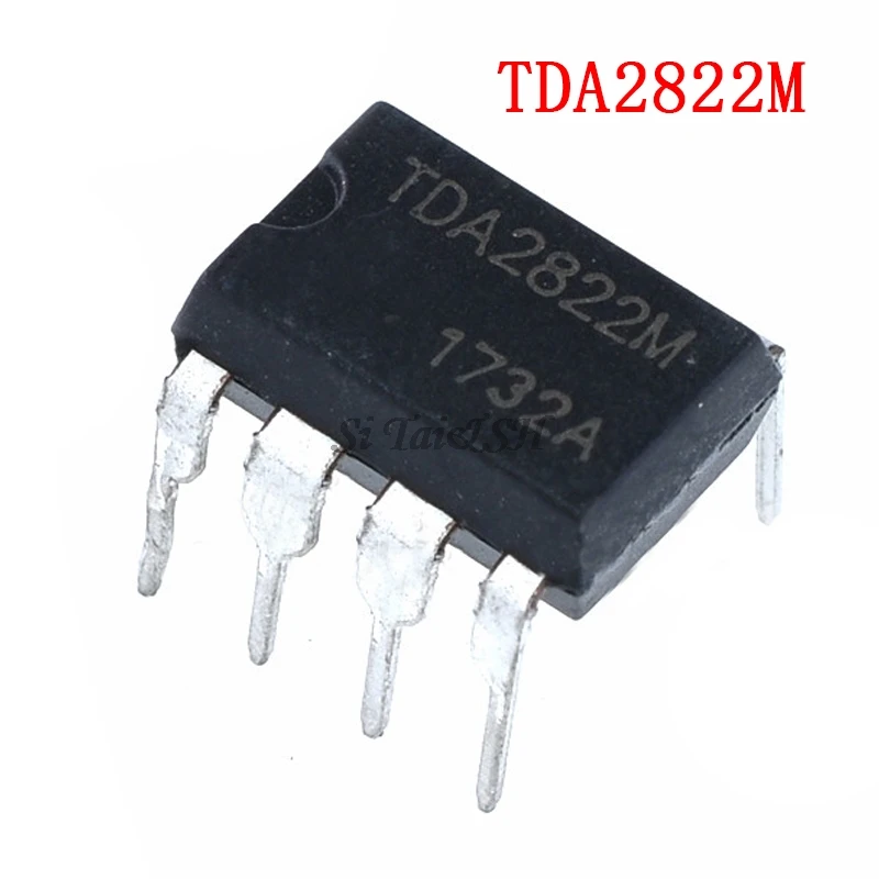 Новый и оригинальный чипсет IC TDA2822M DIP8 TDA2822 2822 DIP-8 DIP, 10 шт.
