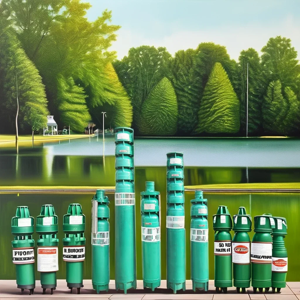 Погружной электрический насос серии QJ