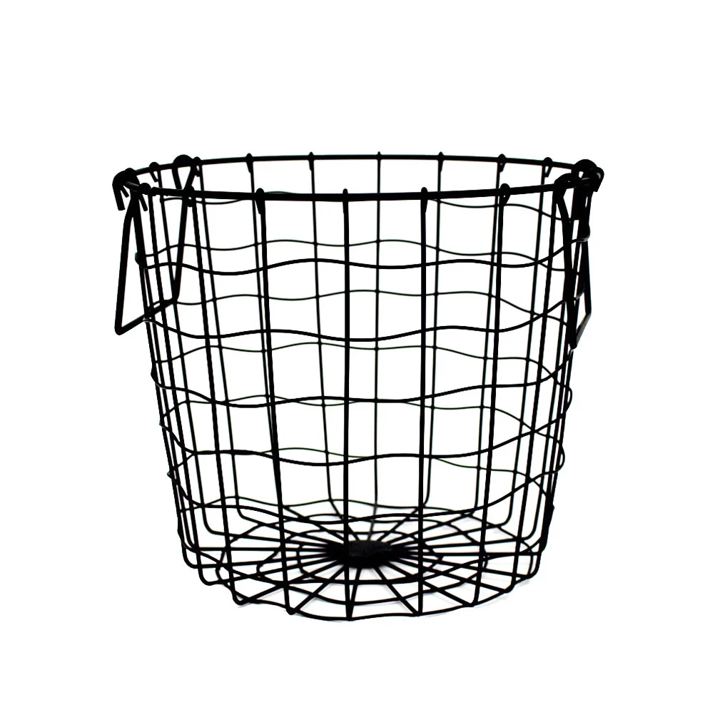 

Toy Storage Basket Wire Stackable Storage Bins Clothing Wire Laundry Hamper Clothes Hamper Baby