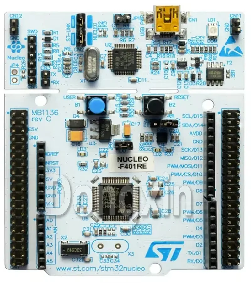 Микроконтроллер NUCLEO-F401RE STM32F401RET6 Плата разработки STM32 Nucleo-64