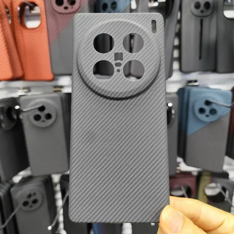 Чехол из углеродного волокна для VIVO X100 Ultra противоударный чехол арамидного