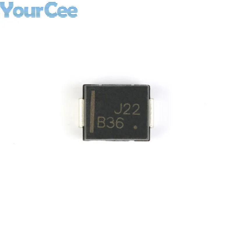 

Новый и оригинальный MBRS360T3G B36 SMC 60 в/3A SMD диод Шоттки