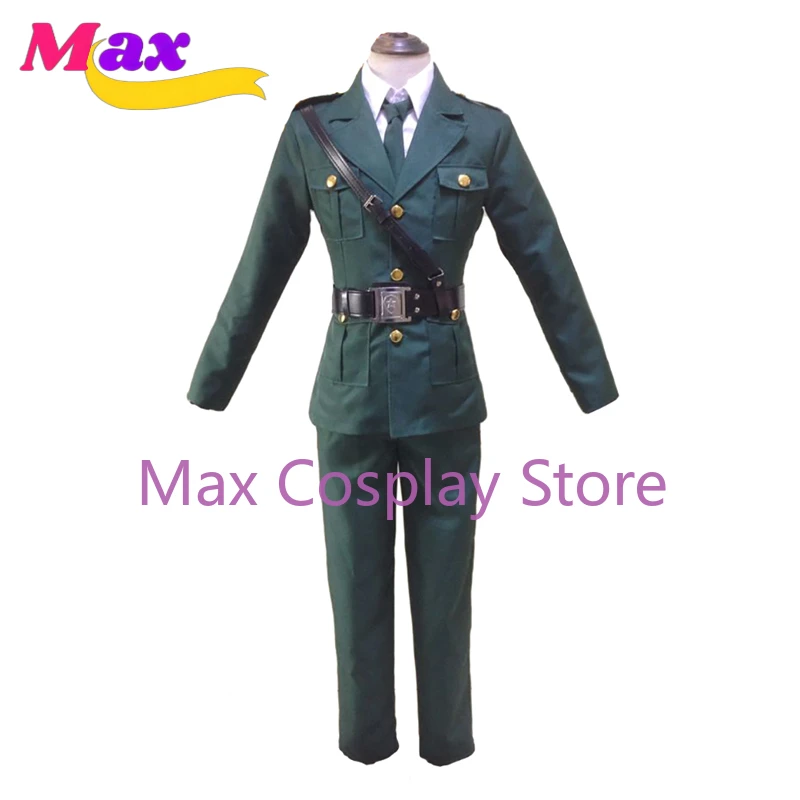 Max Cos аниме APH Hetalia England костюмы для косплея Англия Артур Киркланд