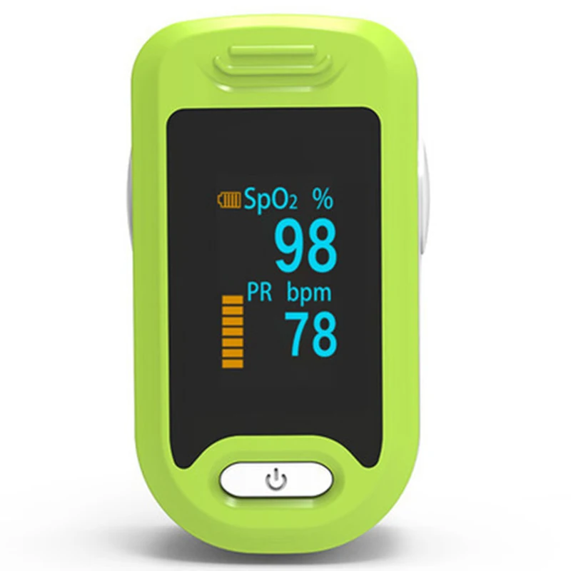 

Pulse Oximeter Digital Finger Oximeter OLED Screen Finger Clip SPO2 PR Heart Rate Monitor Blood Oxygen Saturation Monitor