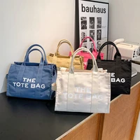 fashion tote bag for women designer women canvas handbags luxury large capacity shoulder crossbody bags shopper purses