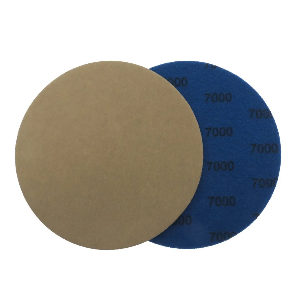 

25pcs 5\\\" 125mm Hook Loop Wet/Dry 2000/3000/5000/7000/10000 Grit Sanding Discs New Upgraded Disc Water Matte Paper