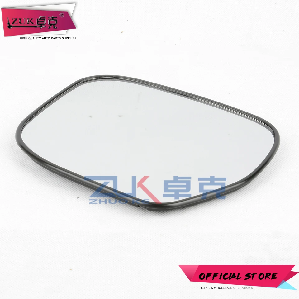 Фото Зеркальный элемент (стекло) наружного зеркала ZUK для HONDA CITY 2009-2014 (GM2, GM3, TM0) без подогрева №4