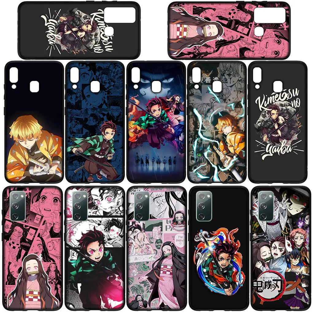 Чехол для телефона Kamado Tanjirou Nezuko рассекающий демонов чехол Xiaomi Redmi Note 12 11 10 9 Pro 9S 10S