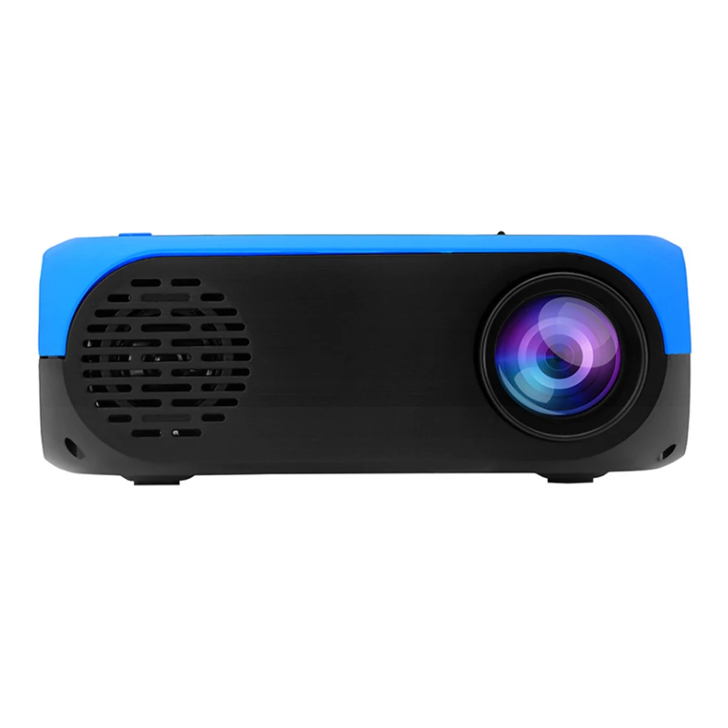 

Mini Projector USB Rechargeable LED Projector TFT LCD Panel 1080P Resolution 800lumen Media Projecting Device US Plug