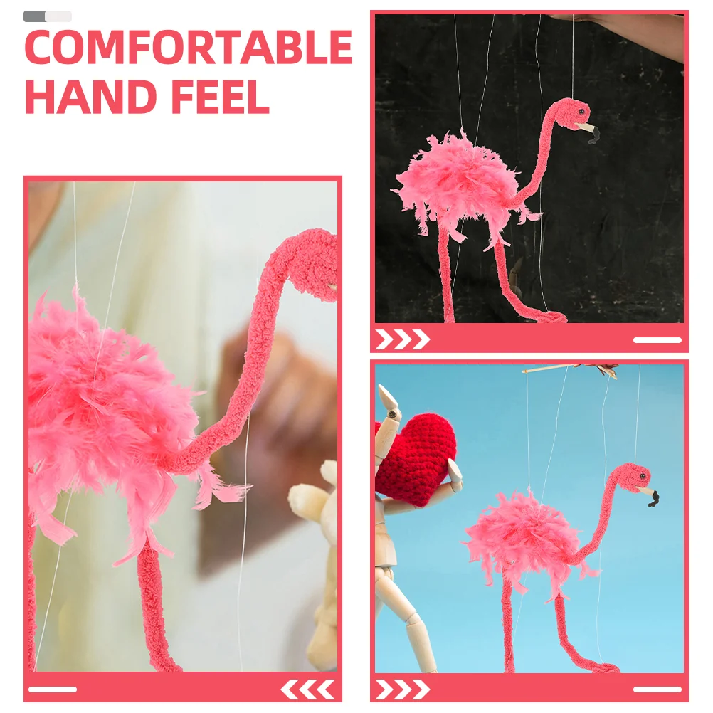 Фламинго Острицы кукольные игрушки интерактивные плюшевые марионетки