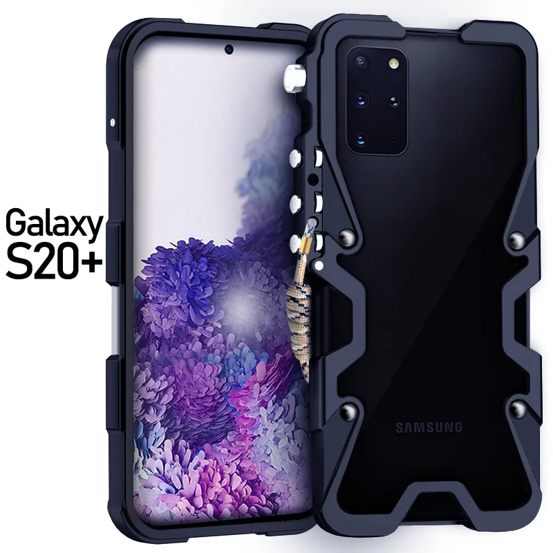 Фото Роскошный металлический алюминиевый бампер для телефона Samsung Galaxy S25 S24 S23 S22 S26 Plus Ultra, механический чехол ручной работы. №5