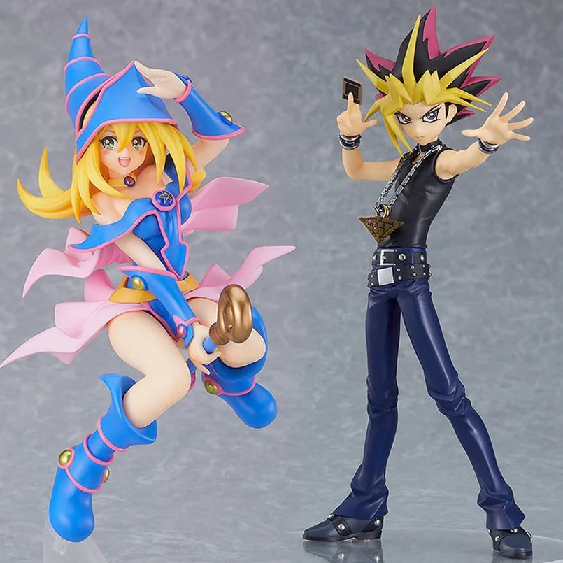 

21cm POP UP PARADE Yugi Muto Figure Dark Magician Girl Sexy Anime Figure Yu-Gi-Oh! Duel Monsters Action Figura Mutou Yūgi Toys
