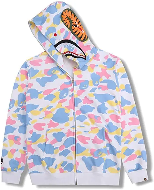 bape jacket multicolor