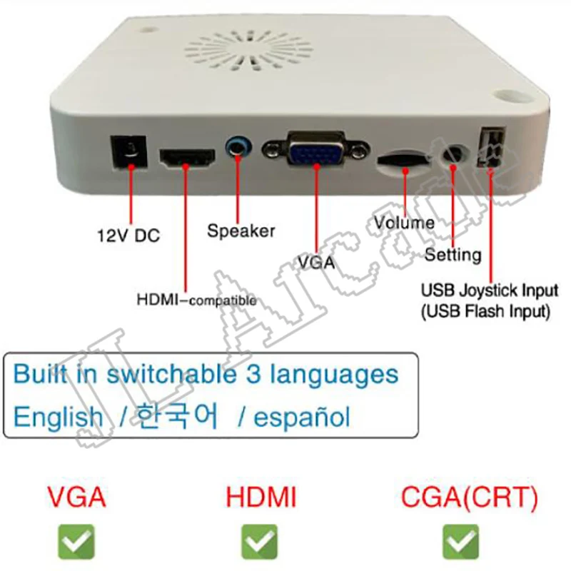 Pandora Сага CX/DX особая аркадная плата 5000 в 1 jamma CRT CGA VGA HDMI-совместимая с 3P 4P запись