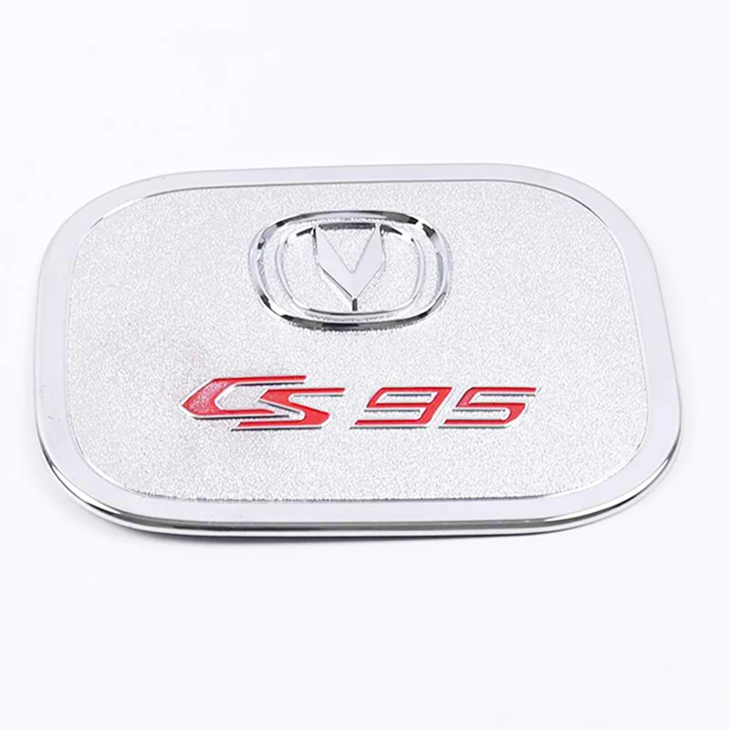 

Lsrtw2017 крышки топливного бака автомобиля Обложка отделка декоративные аксессуары для интерьера хром для Changan Cs95 2017 2018 2019 2020