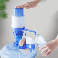 clean and sanitary portable bottled drinking water hand press removable tube innovative vacuum action manual pump dispenser