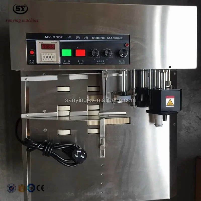 Автоматическая высокоскоростная машина для печати номера партии и даты срока