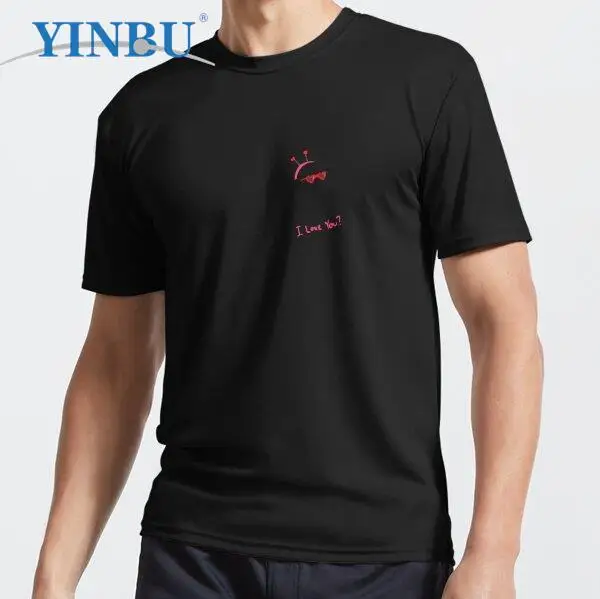 

I Love You Active YINBU Brand High quality Men's short t-shirt 2023 Graphic Tee