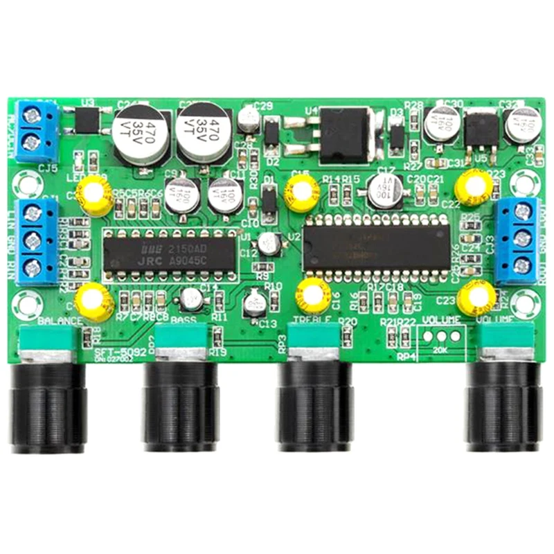 BBE2150 + UPC1892T усилитель мощности предусилитель тональная плата Hifi одиночный