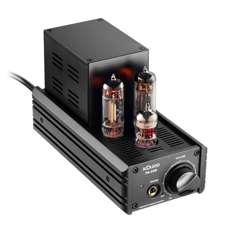 XDUOO TA-03S усилитель для наушников CS4398 * 2 XMOS U8 USB DAC 12AU7 6C19 ламповый Настольный 32 бит/192