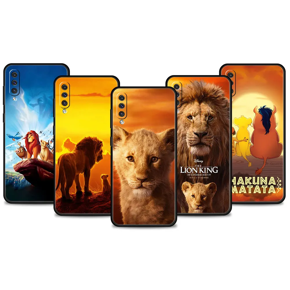 

Phone Coque Disney The Lion King Animal Shell For Samsung A70 A10 A20e A20s A40 A30 Note 20 Ultra 10 A50 A10s M31 A01 A02 A03