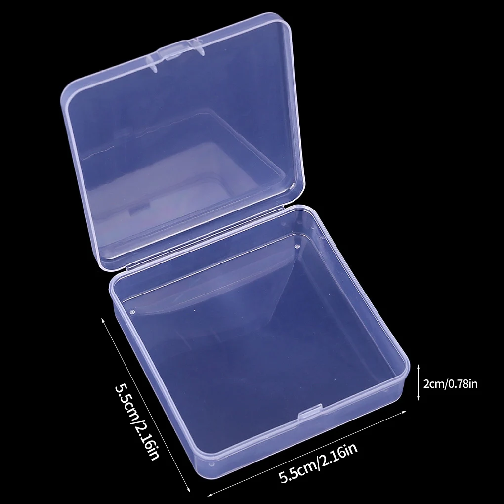 

Ящик для хранения бусин, ювелирных изделий, контейнеры для мелких предметов, пластиковые контейнеры для хранения с петлями типа 2