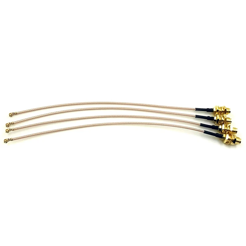 

Горячая Распродажа! Комплект из 4 RF U.FL(IPEX/IPX) Mini PCI в женский стандартный коаксиальный кабель Wi-Fi