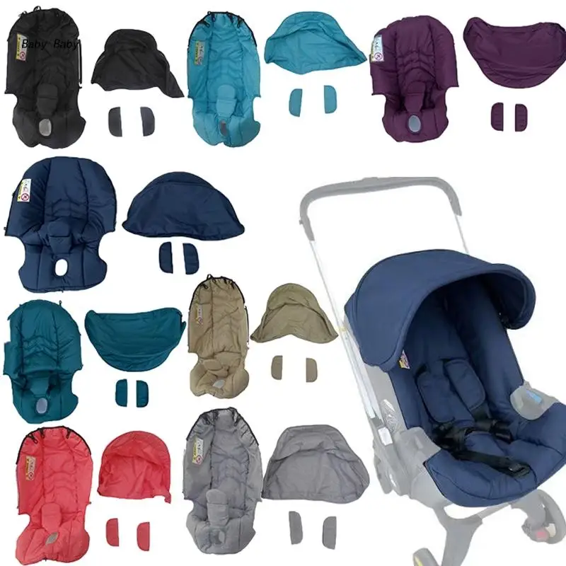 

Q81A Cover Wearable Stroller Sunshade Thickened Suitable for Age 0-3 Soft Pad for Stroller Cover Baby Urine Pad