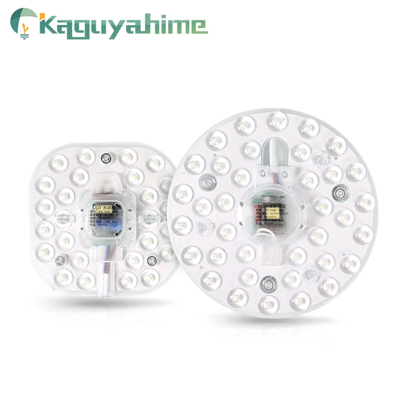 Kaguyahime LED Module Mini/Octopus/Round Panel Light Lamp Bulb Tube 220V 12W 18W 24W Indoor Light Source Spotlight Ceiling Light