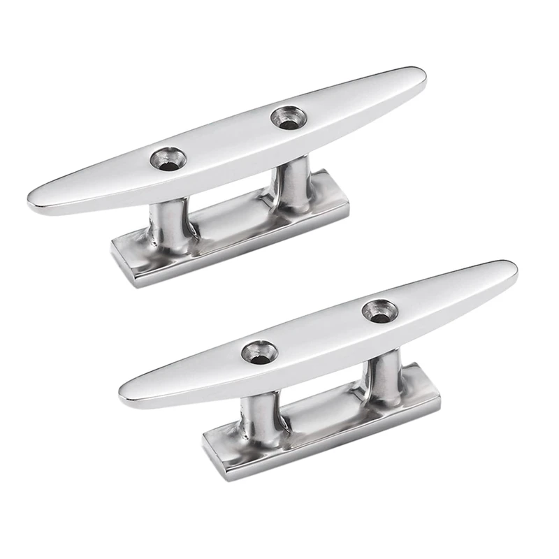 

Hot Boat Cleat Open Base Boat Cleat, Dock Cleat All 316 Stainless Steel Boat Mooring Accessories, Include Installation Accessori