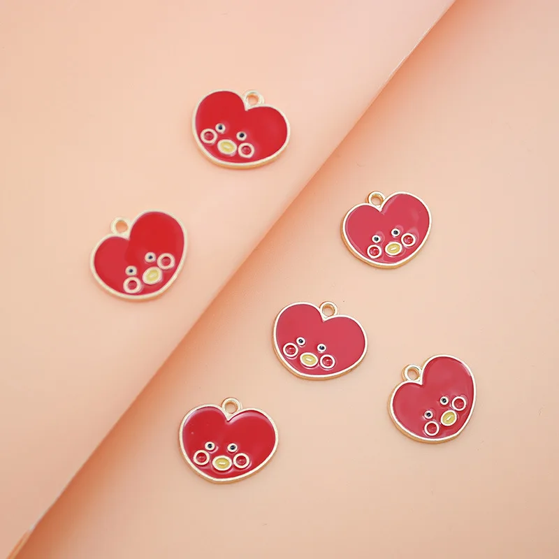 

10 шт./партия, подвески в виде сердца